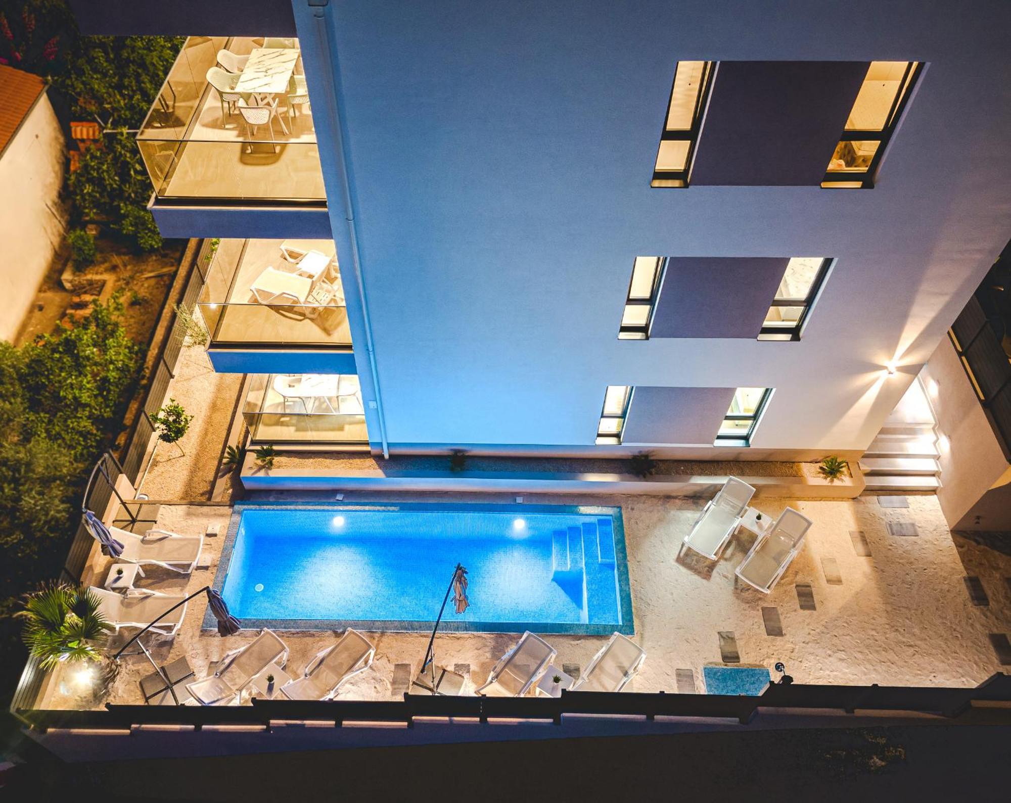 Adriatic Garden Apartments オクルグ・ゴルニ エクステリア 写真