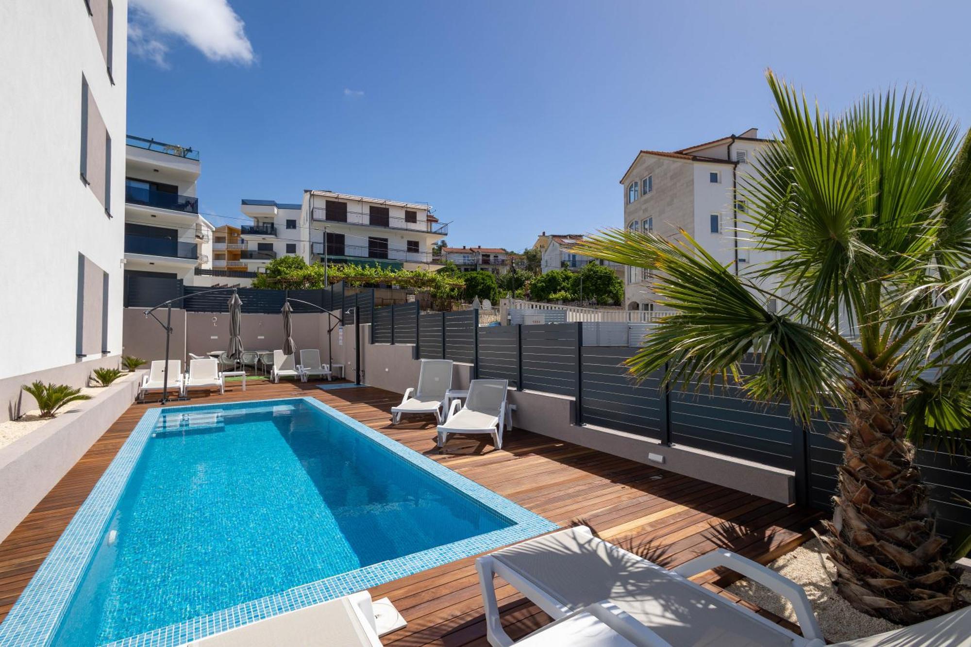 Adriatic Garden Apartments オクルグ・ゴルニ エクステリア 写真