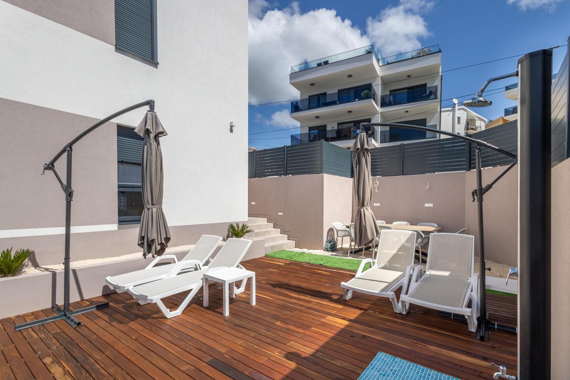 Adriatic Garden Apartments オクルグ・ゴルニ エクステリア 写真